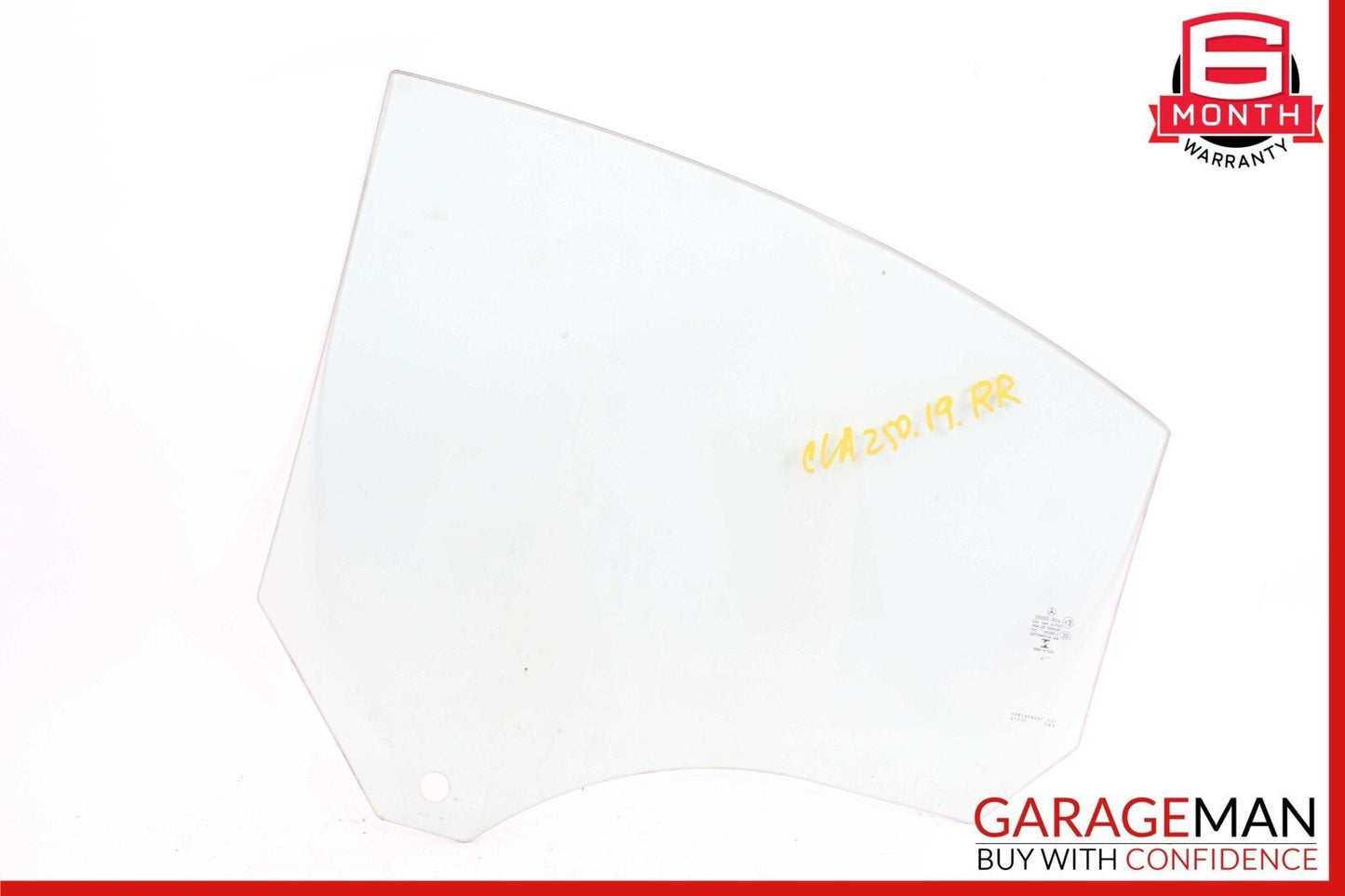 14-19 Mercedes W117 CLA250 Rear Right Passenger Door Window Auto Glass Panel OEM