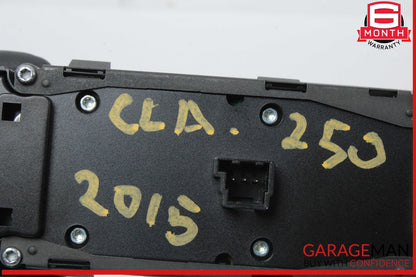 12-20 Mercedes W117 CLA250 GL450 ML350 Front Left Door Window Switch OEM