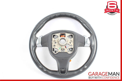 11-14 Porsche Cayenne 958 S Multifunction Steering Wheel Assembly Black OEM