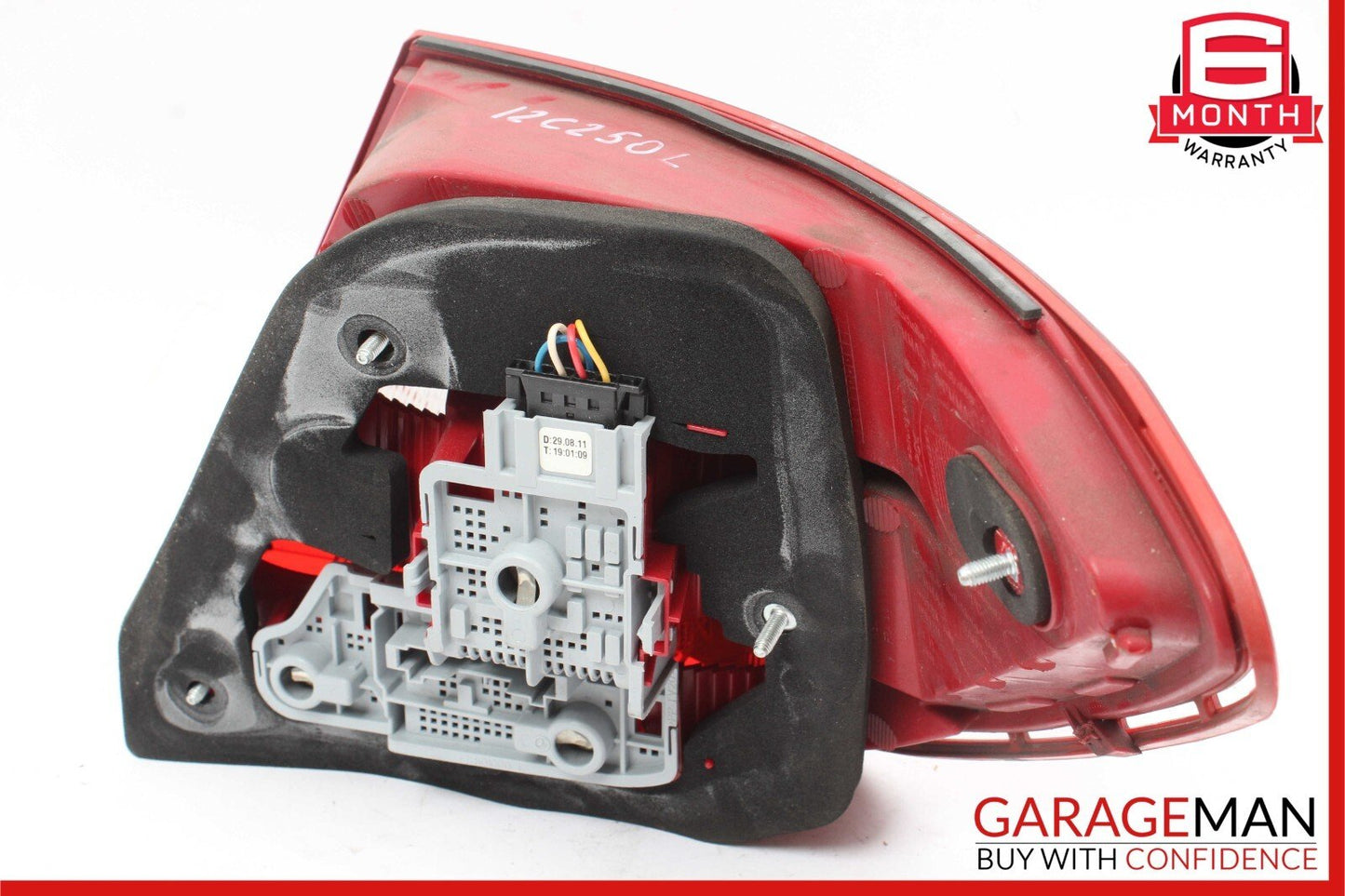 12-14 Mercedes W204 C300 C250 Rear Left Driver Side Taillight Tail Light Lamp