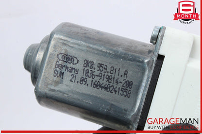 12-18 Audi A6 S6 SQ5 Rear Left Driver Side Window Regulator Motor 8K0959811A OEM