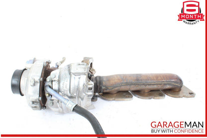 11-16 Mercedes X166 GL550 GL450 Left Turbocharger Turbo Charger Manifold OEM