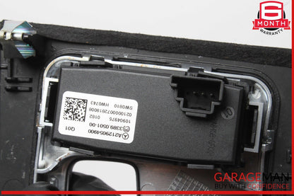 10-13 Mercedes W212 E350 E400 E550 Center Console Switch Trim Cover Bezel OEM