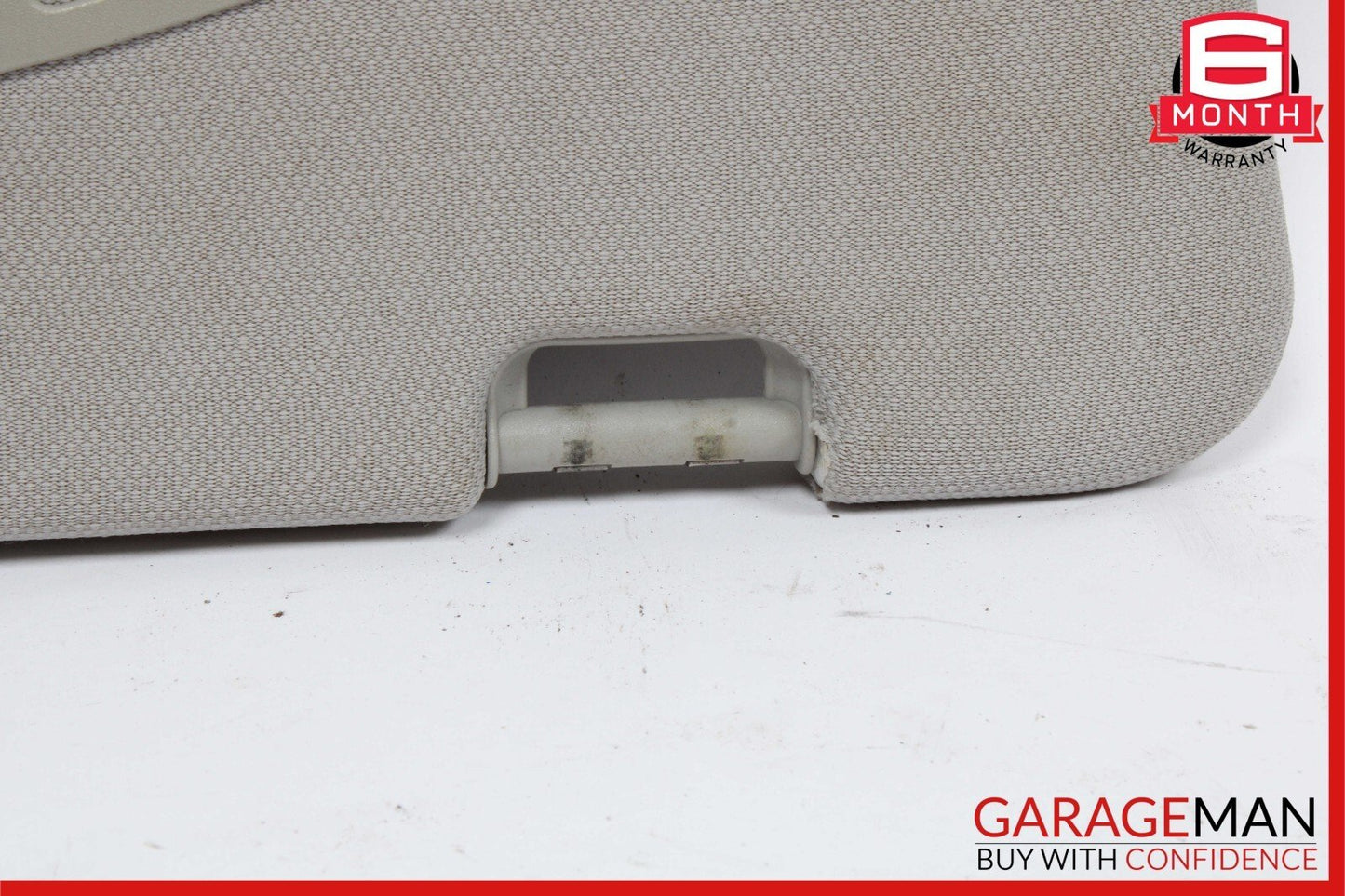 06-11 Mercedes W219 CLS550 Front Right Side Sun Visor Sunvisor Shade Suede Grey