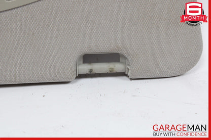 06-11 Mercedes W219 CLS550 Front Right Side Sun Visor Sunvisor Shade Suede Grey