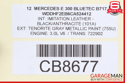 08-18 Mercedes W212 E300 C300 GLK350 Front Left Side Door Control Module Unit