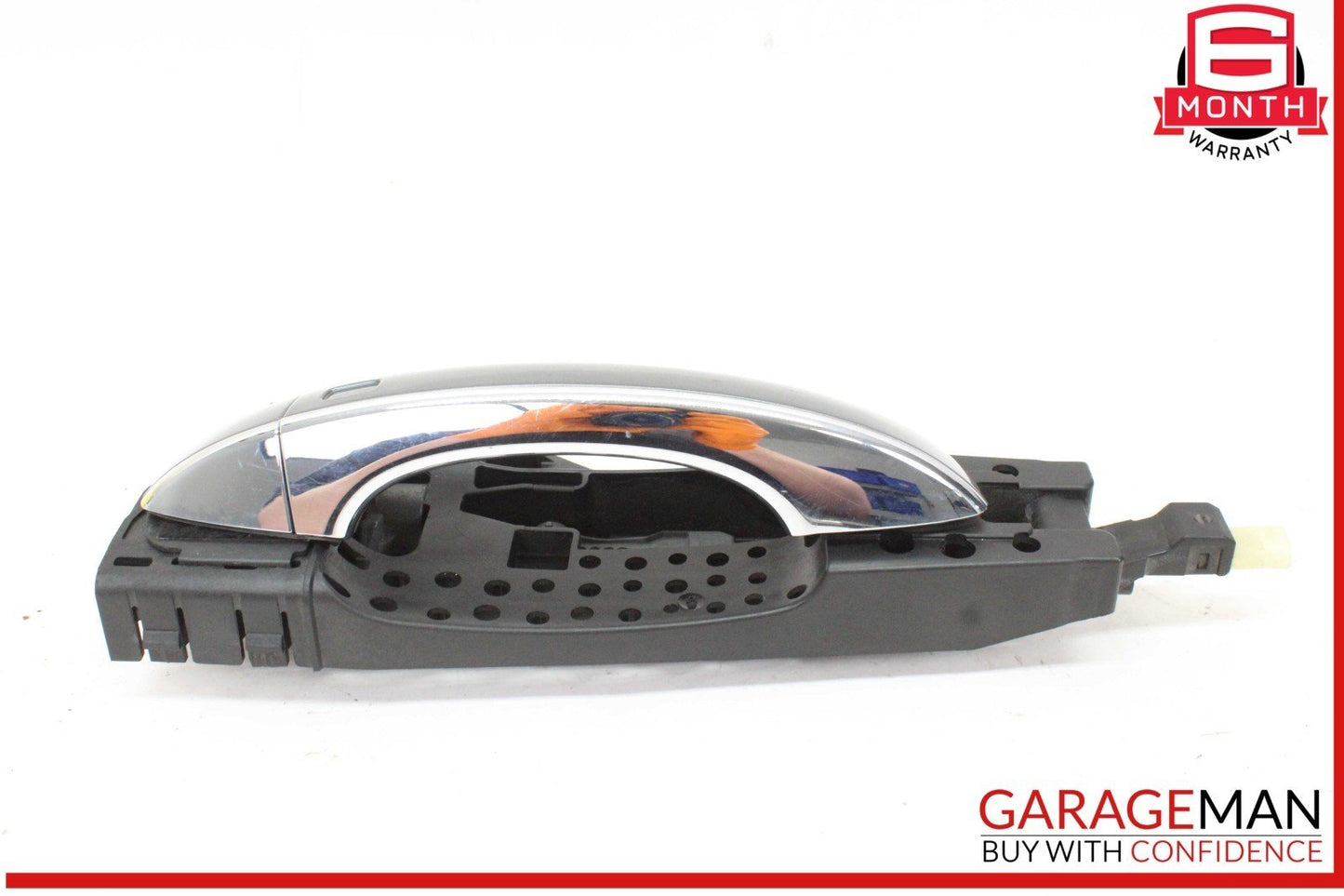 11-18 Audi A8 S8 Rear Left Driver Side Exterior Door Handle Gray 4H0839885 OEM
