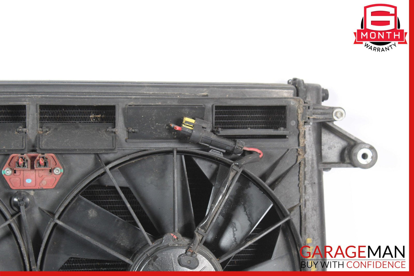 08-16 Maserati GranTurismo 4.2L Radiator Cooling Fan Motor OEM