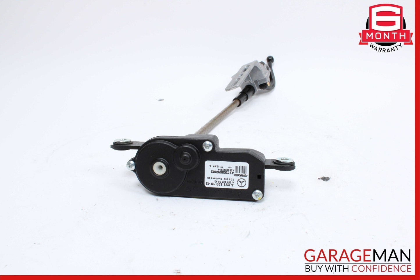 06-13 Mercedes W251 R350 R550 Rear Left Side Quarter Glass Window Motor OEM