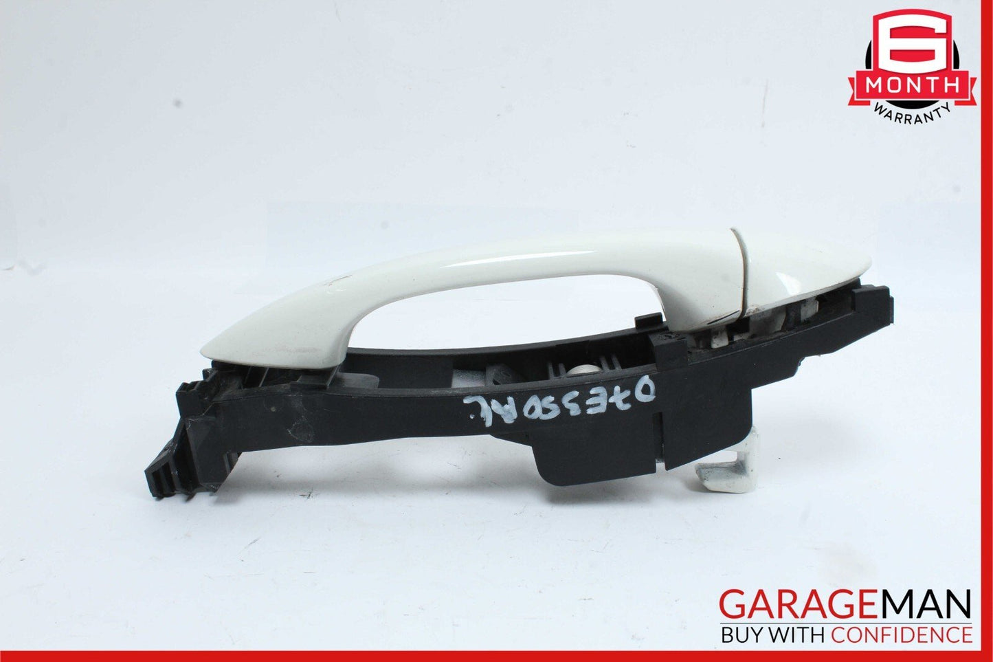 03-09 Mercedes W211 E320 E350 Rear Left Side Exterior Door Handle Calcite White