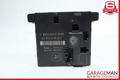 03-09 Mercedes W211 E350 E320 Rear Left Side Door Controller Module Unit OEM
