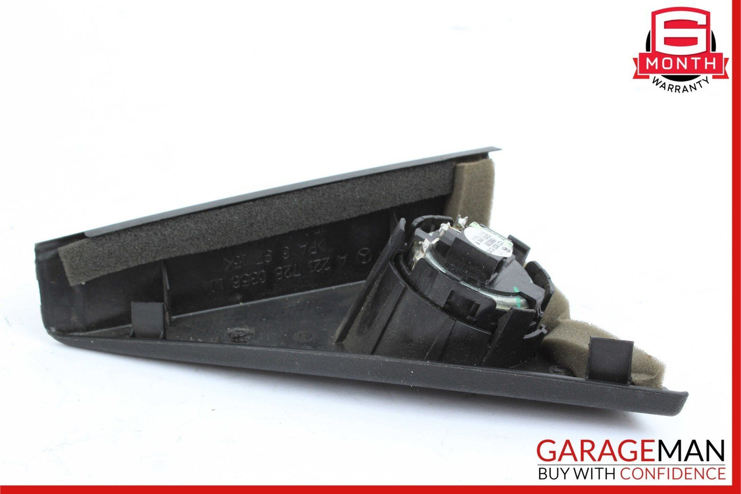 07-13 Mercedes W221 S550 Front Left Side Door Tweeter Speaker Cover Black OEM