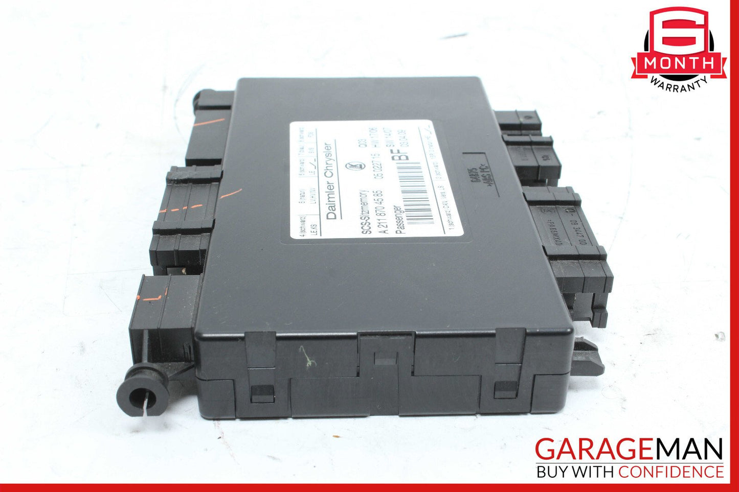 03-12 Mercedes X164 GL450 Under Seat Control Module Front Right Side OEM
