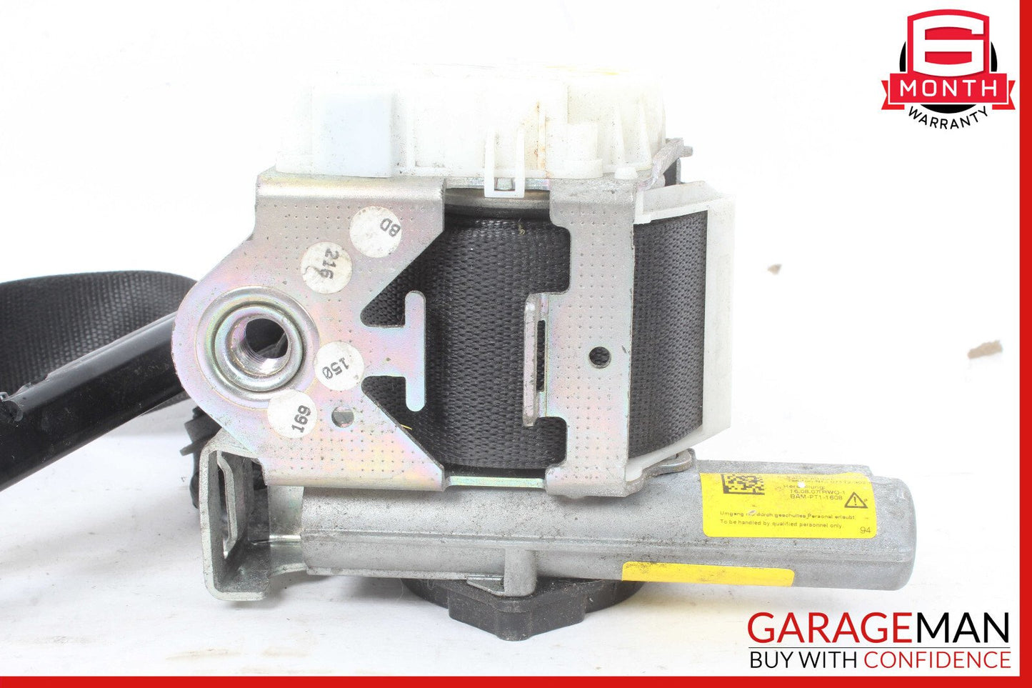 08-14 Mercedes W204 C63 Front Right Seatbelt Seat Belt Retractor OEM