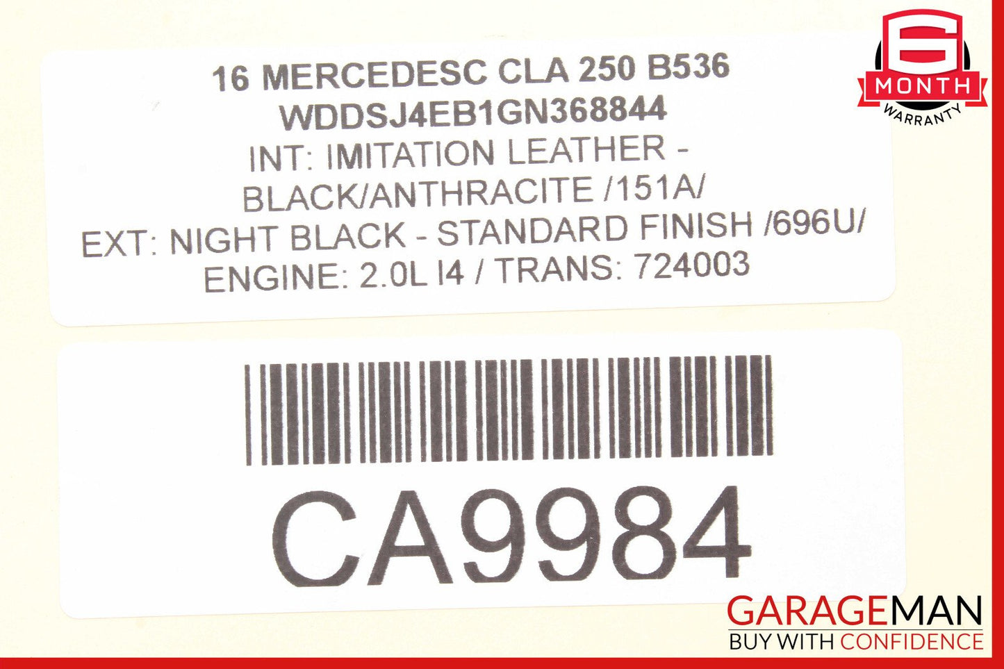 14-18 Mercedes W117 CLA250 ABS Brake Hydraulic Pump Control Module Unit OEM
