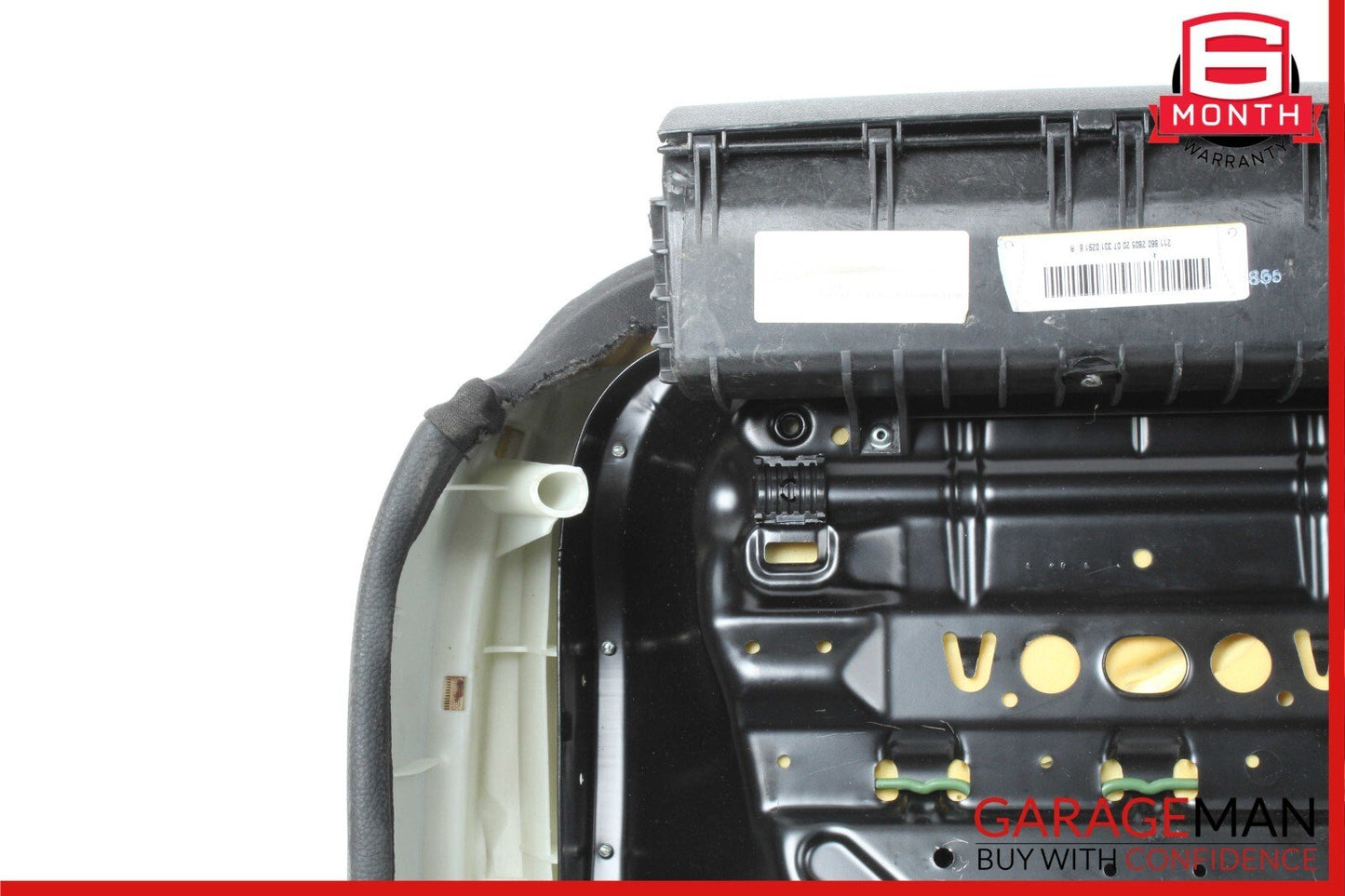 07-09 Mercedes W211 E350 E550 Front Right Side Lower Bottom Seat Cushion Black