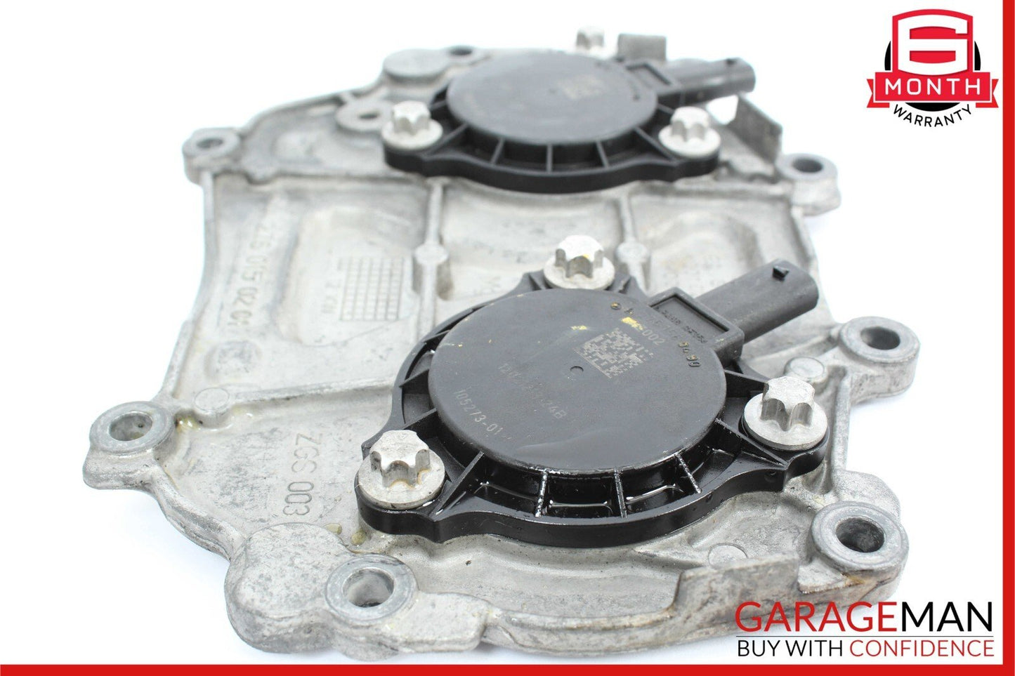 12-18 Mercedes C300 E350 Front Left / Right Side Engine Timing Chain Cover Plate