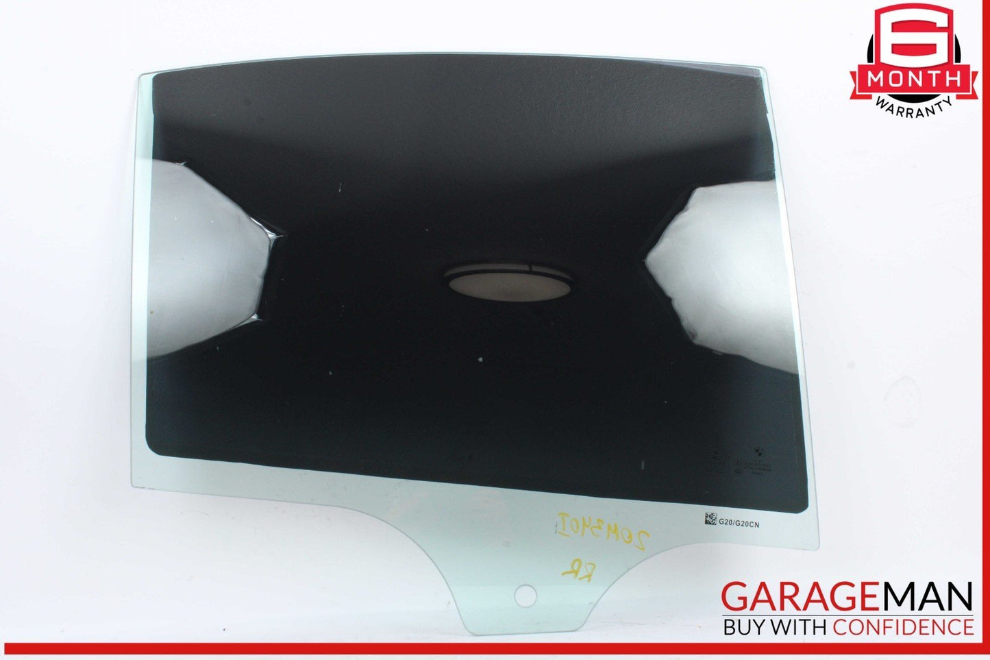 19-24 BMW M340i G20 330e 330i Rear Right Passenger Side Door Window Glass OEM