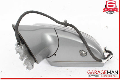 12-18 Mercedes W218 CLS550 Left Side Rear View Door Mirror w/ Blind Spot OEM