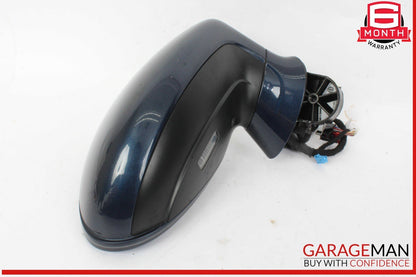 10-13 Porsche Panamera 970 Front Right Side Door Rear View Mirror Blue OEM