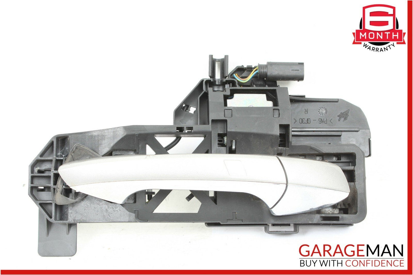 07-13 Mercedes W221 S450 S550 Front Right Exterior Door Handle Keyless Go Silver