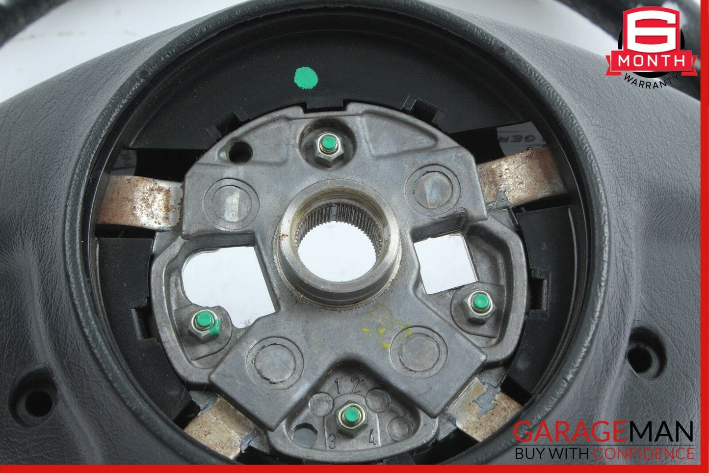 97-00 Mercedes R170 SLK320 SLK230 Driver Steering Wheel Black 6012987 OEM