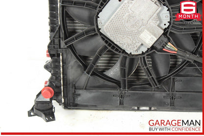 13-17 Audi SQ5 Cooling Fan Radiator AC Condenser Assembly 8T0260401G OEM
