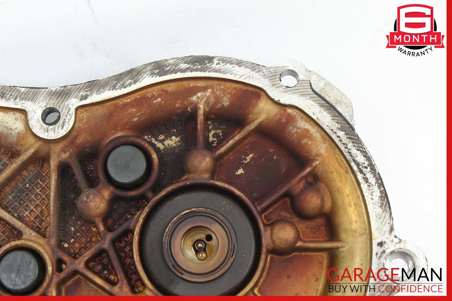 05-13 Mercedes W211 E350 E550 Front Left Side Engine Timing Chain Cover Plate