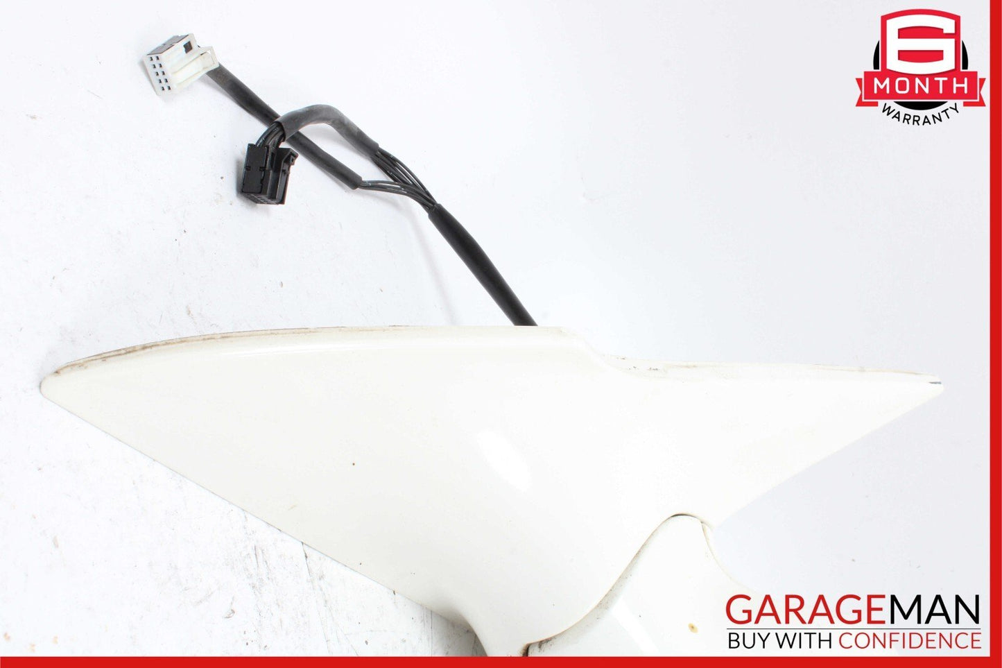 2003 Mercedes R230 SL500 SL55 AMG Front Left Side Rear View Door Mirror White