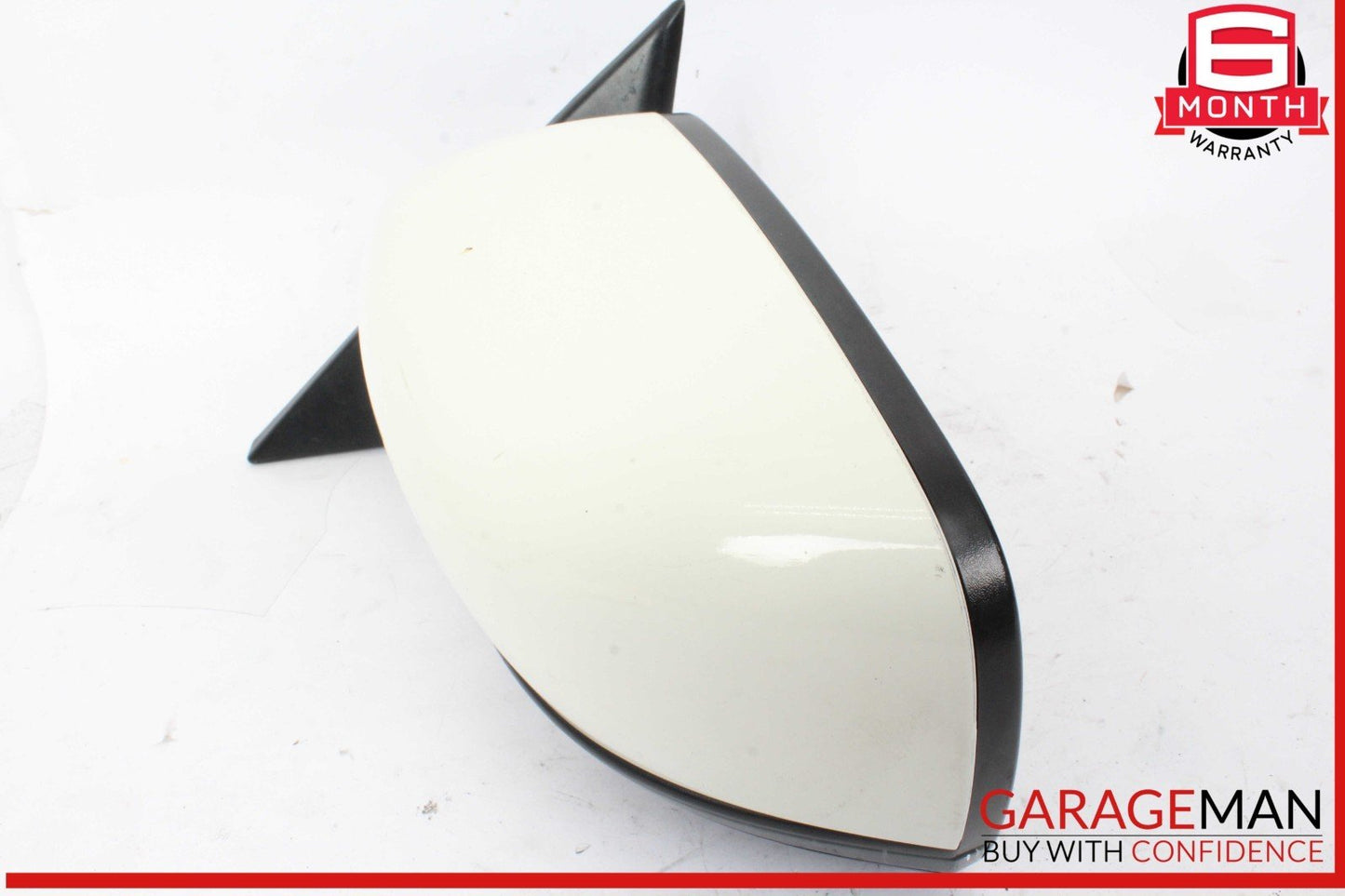 14-17 Maserati Quattroporte S Q4 Front Left Side Door Rear View Mirror White OEM