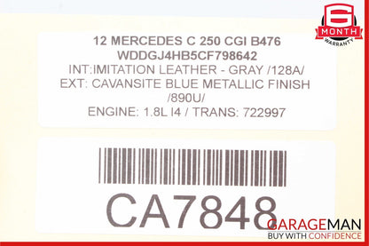 08-18 Mercedes W204 C350 SLK250 C250 Front Left Side Seat Control Module Unit