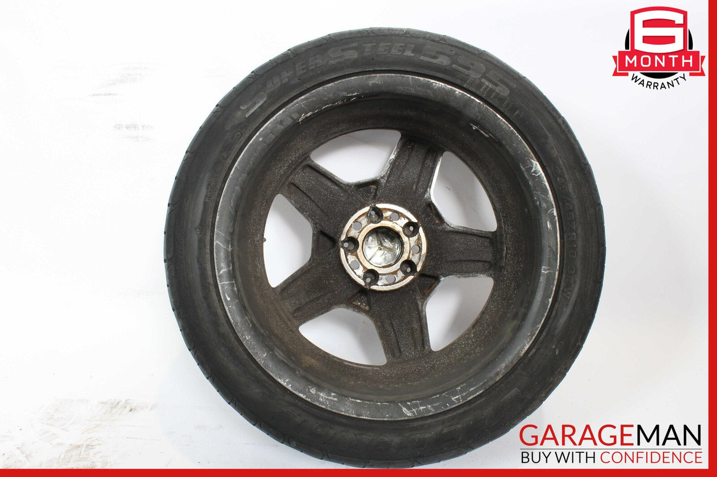 Mercedes W220 S500 S55 AMG 8.5 X R18 18" Front Wheel Tire Rim 2204013602 OEM