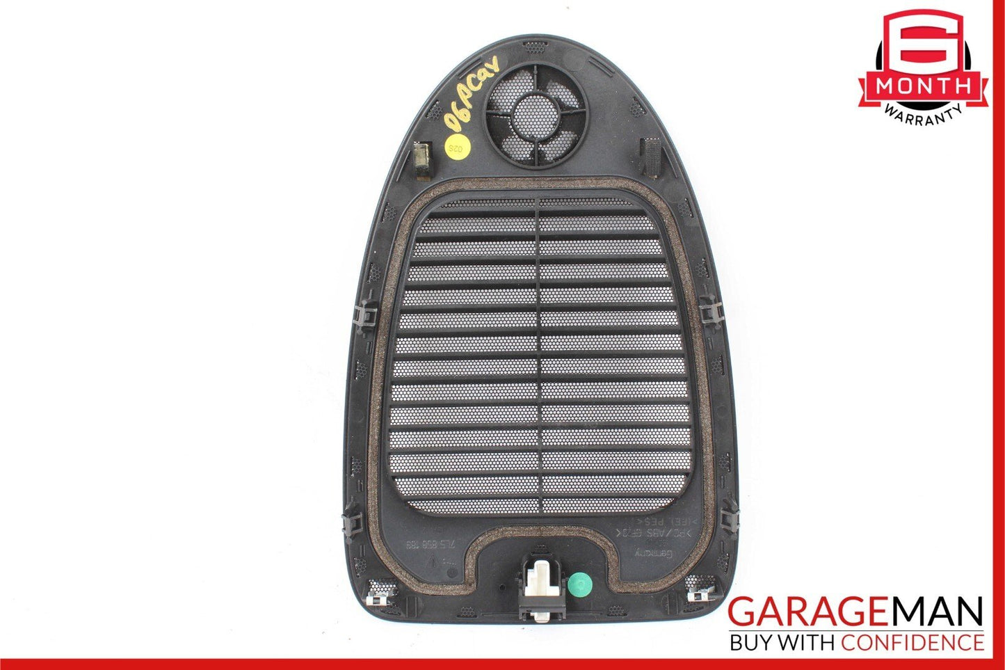 03-06 Porsche Cayenne Turbo Upper Center Dash Speaker Vent Grille Trim Panel OEM