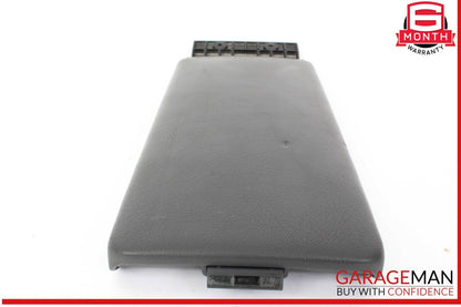 97-04 Mercedes R170 SLK320 Center Console Arm Rest Storage Cover Lid Black OEM