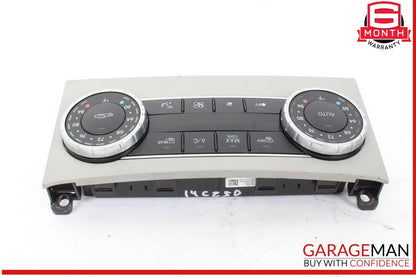 12-14 Mercedes W204 C250 C300 AC A/C Heater Climate Control w/ Trim OEM