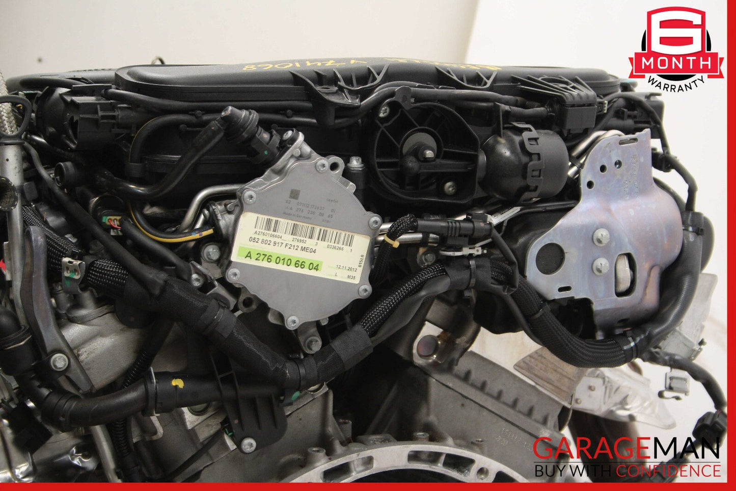 13-15 Mercedes W212 E400 Hybrid 3.5L Engine Motor Block Assembly 150k OEM