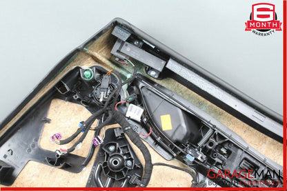 14-18 Maserati Ghibli Rear Left Side Interior Door Panel Cover Assembly Black