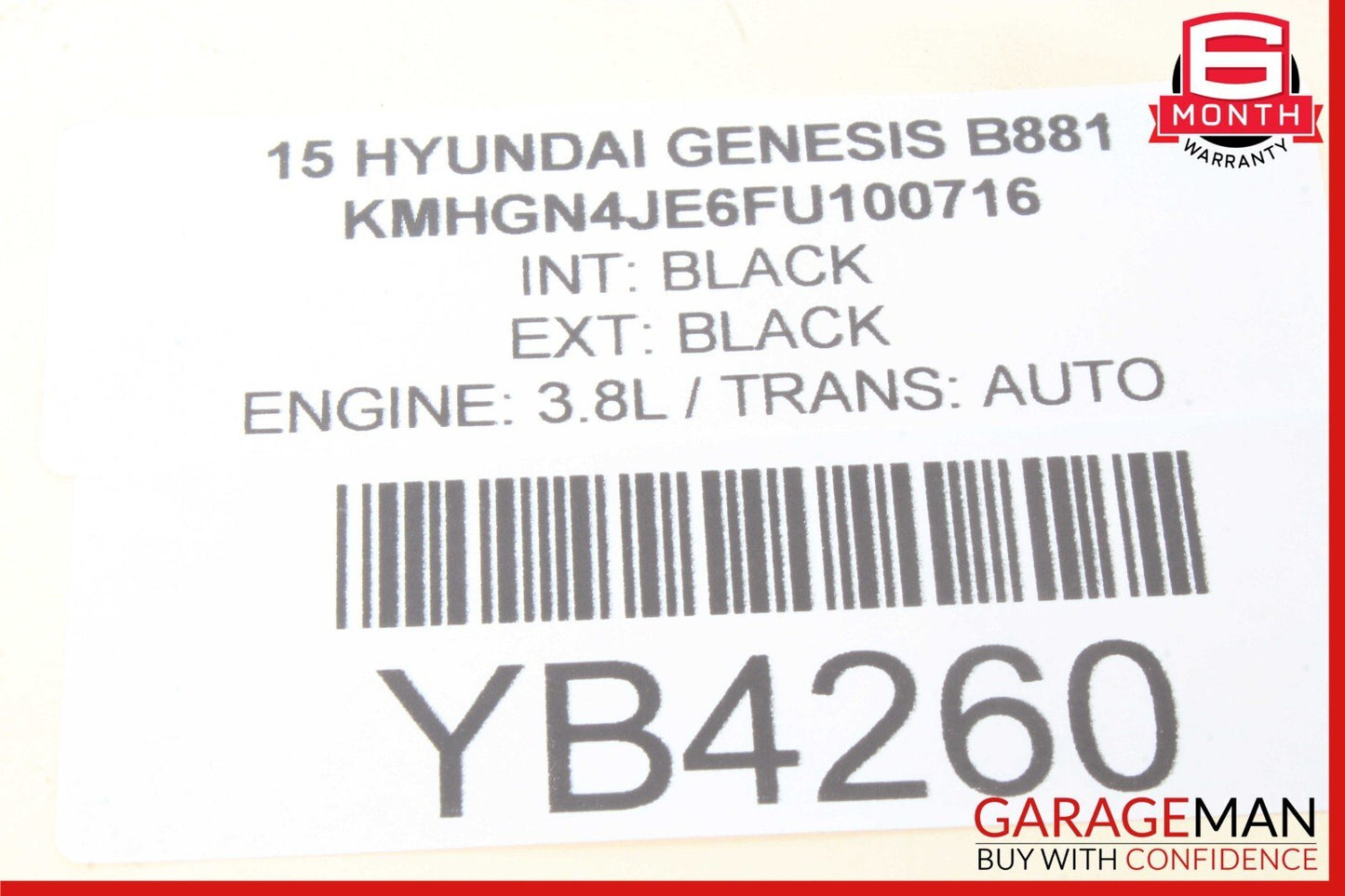 15-20 Hyundai Genesis G80 Rear Left or Right Side Lower Lateral Control Arm OEM
