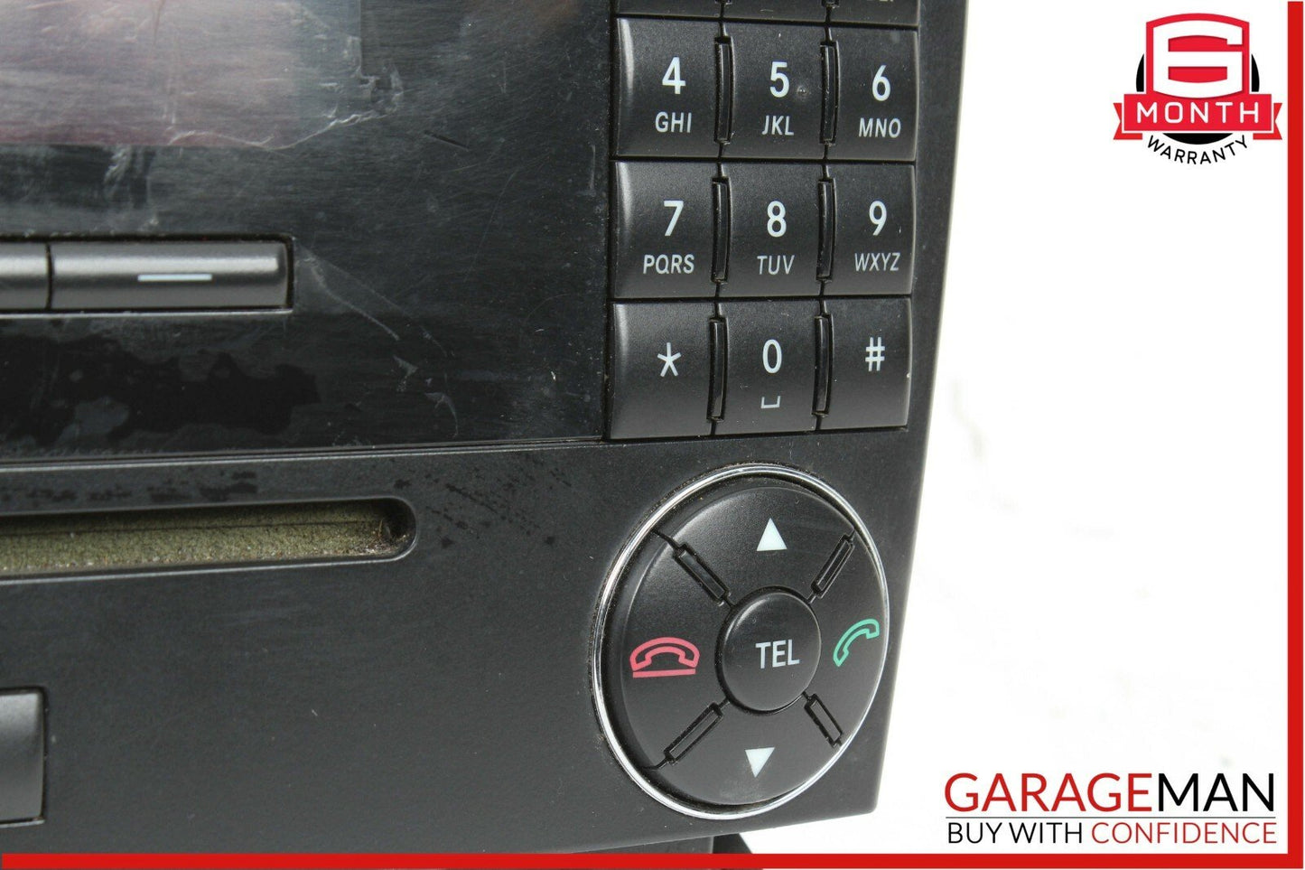 05-07 Mercedes W203 C230 C320 Radio CD Player Display Screen Head Unit AM FM