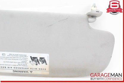 07-14 Mercedes W216 CL550 Front Left Driver Side Sun Visor Sunvisor Gray OEM