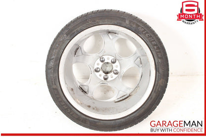 03-12 Mercedes R230 SL500 Rear Wheel Tire Rim 9.5Jx18H2 ET40 R18 2304011802 OEM