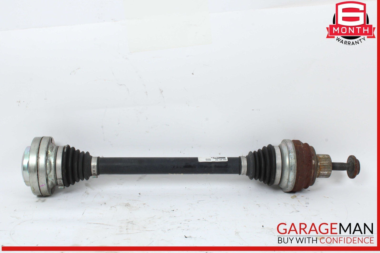 09-16 Audi S4 A4 Rear Right Passenger Side CV Axle Shaft 8K0501202 OEM
