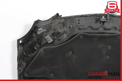 03-09 Mercedes W211 E55 E500 Front Hood Bonnet Panel Black OEM