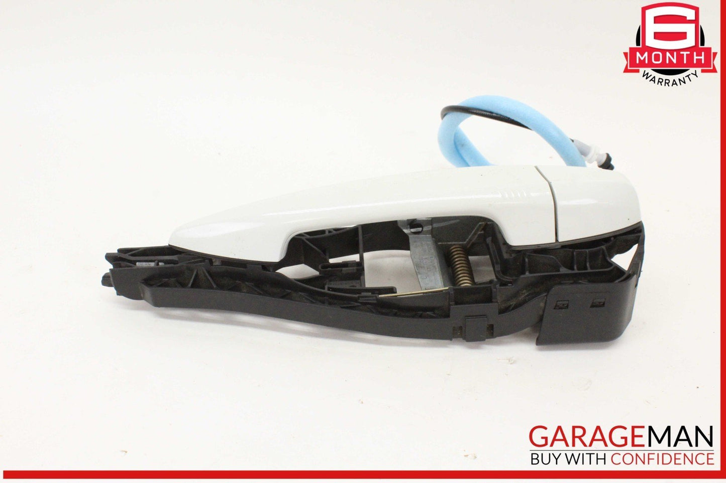 14-18 BMW X5 F15 X6 Rear Right Passenger Side Exterior Door Handle White OEM