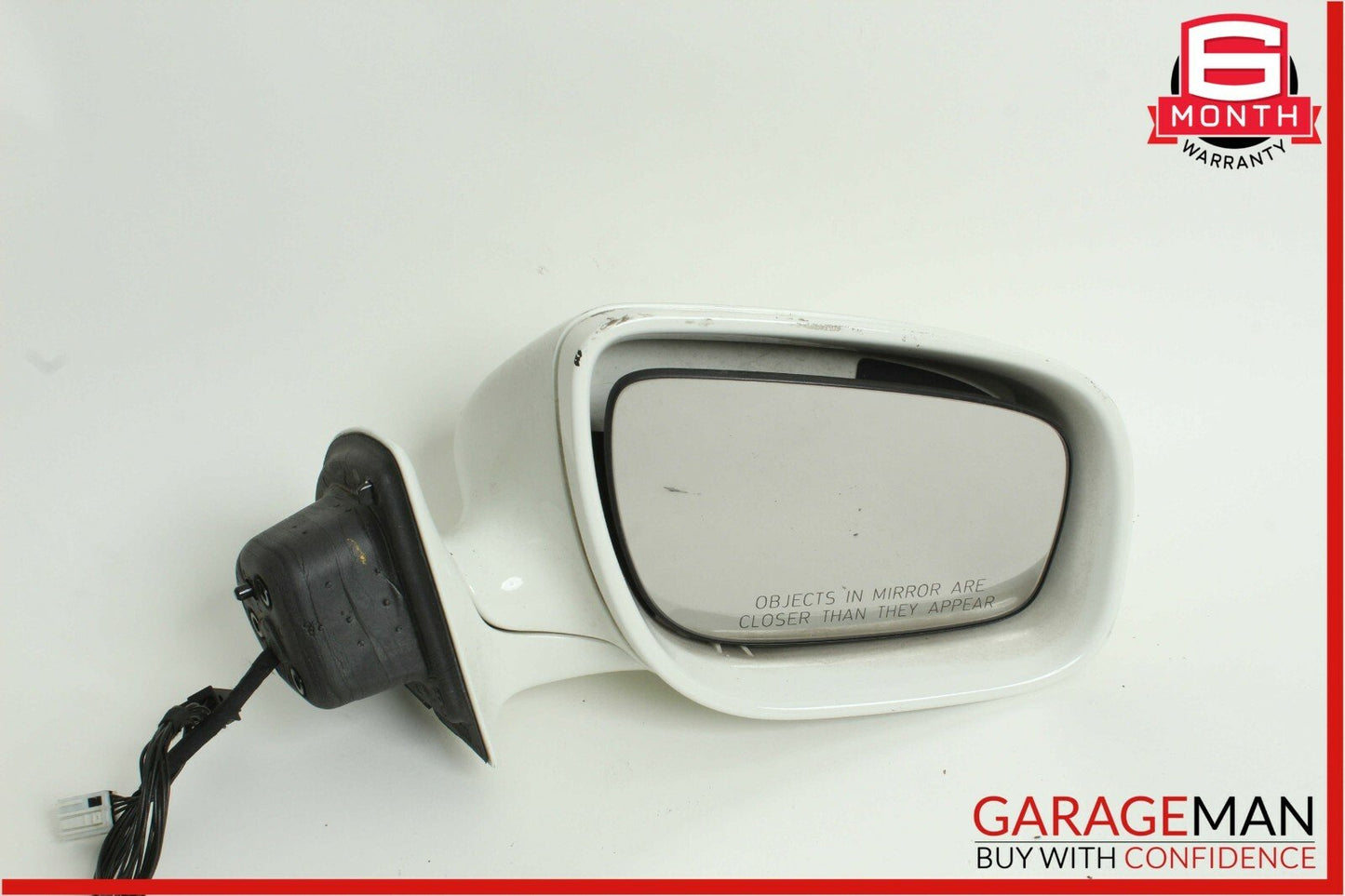 07-09 Mercedes W211 E63 AMG Front Right Side Mirror Door Rear View White OEM