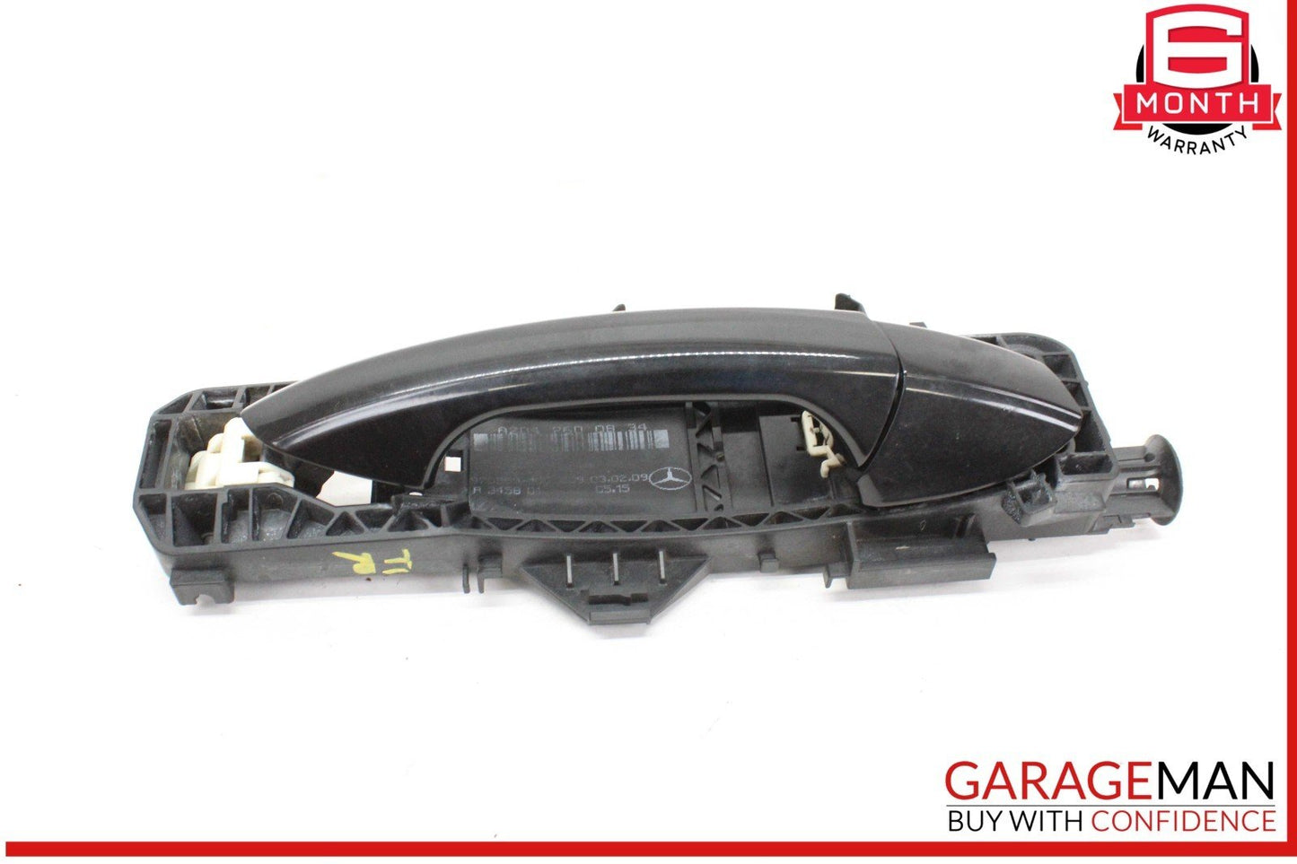 10-15 Mercedes X204 GLK350 GLK250 Rear Right Side Exterior Door Handle Black OEM