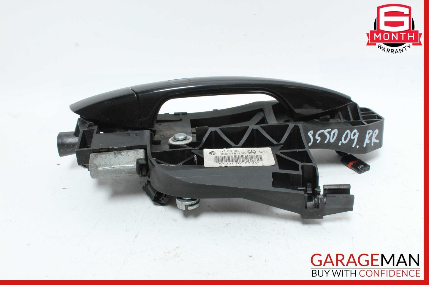 07-13 Mercedes W221 S600 S550 Rear Right Side Exterior Door Handle Keyless Go