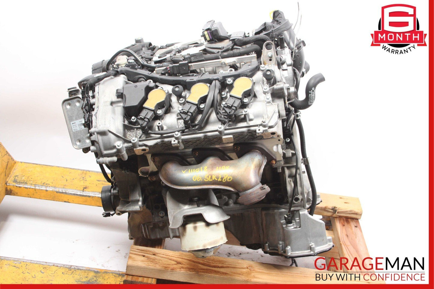 06-11 Mercedes W204 C280 SLK280 3.0L M272 Engine Motor Block Assembly RWD 119k