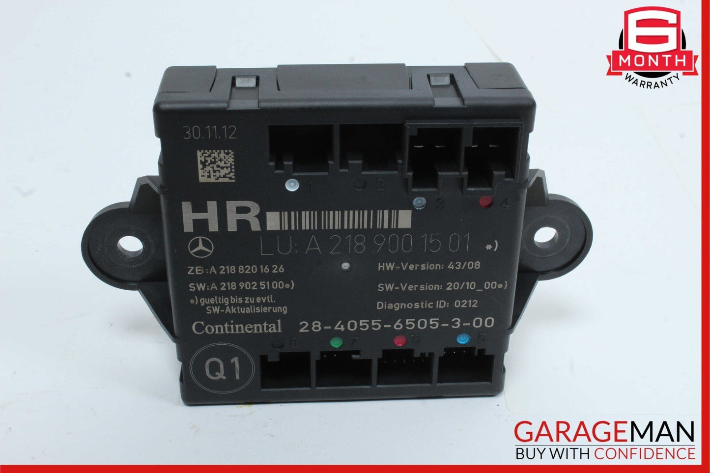 08-18 Mercedes X204 GLK350 C300 Rear Right Side Door Control Module Unit OEM