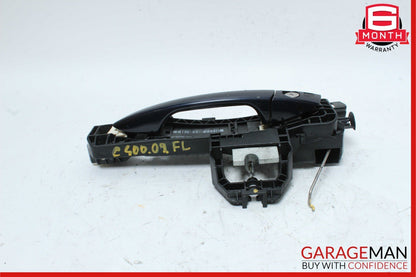 08-14 Mercedes W204 C300 Front Left Driver Side Exterior Door Handle Blue OEM
